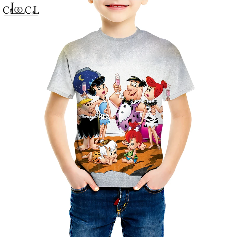 

Animes The Jetsons Meet The Flintstones T Shirt Children's 3D Print Hippie Hipster Boy Girl T Shirts Sweatshirt Cute Baby Tops