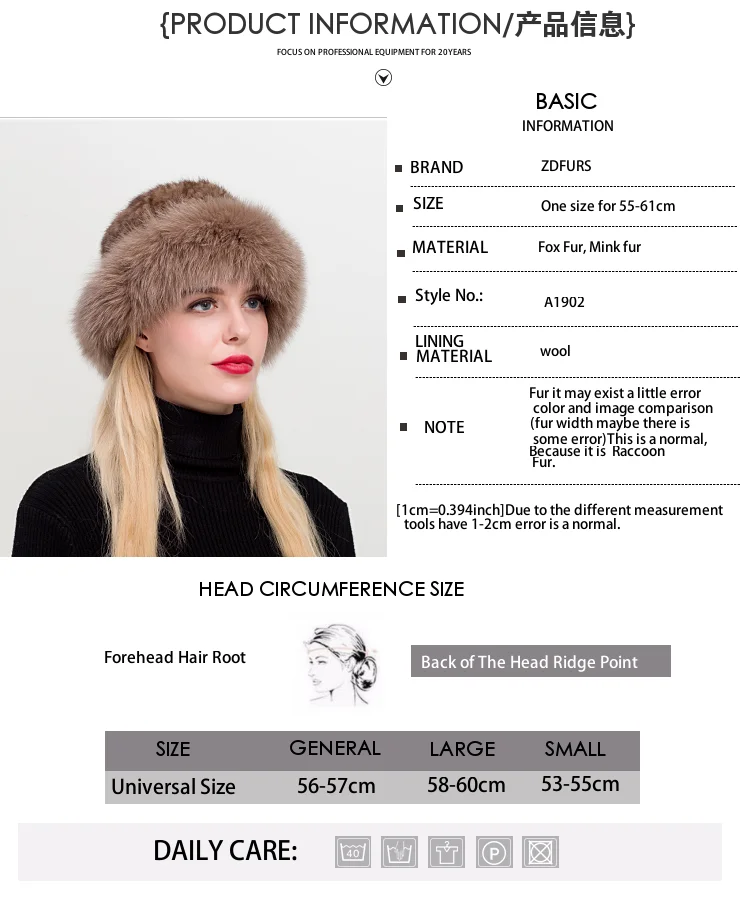 ZDFURS* Натуральная норковая меховая шапка шапки русская зима с бренд Fox Fur Trim для женщин шапка вязаная натуральная норковая меховая шапка шапки Новые