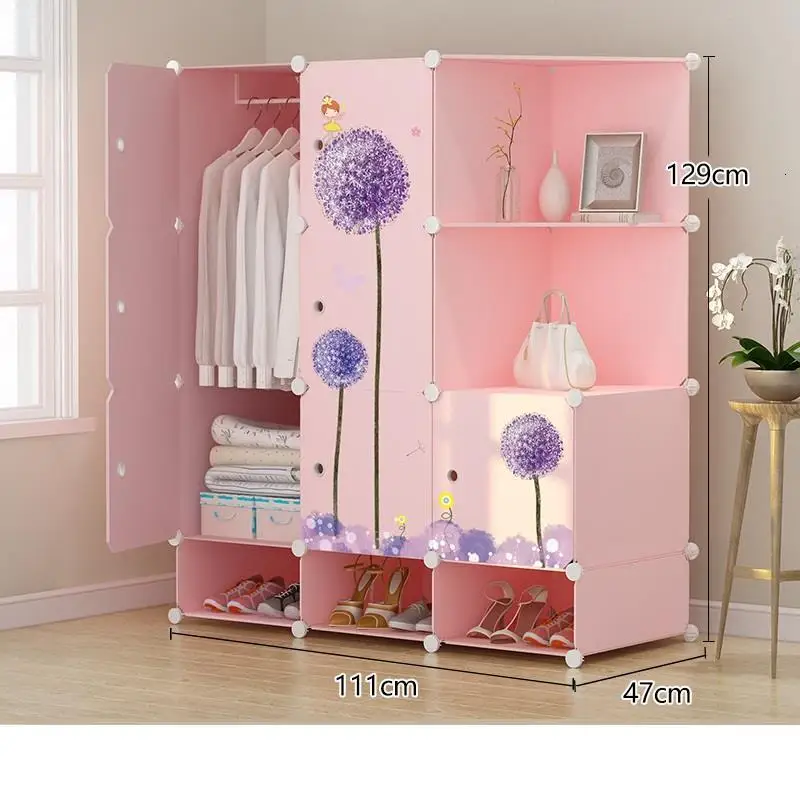 Ropa Armoire Meuble Armario Placard Range Guardaroba Armadio Guarda Roupa Mueble De Dormitorio мебель для спальни шкаф - Цвет: Number 6