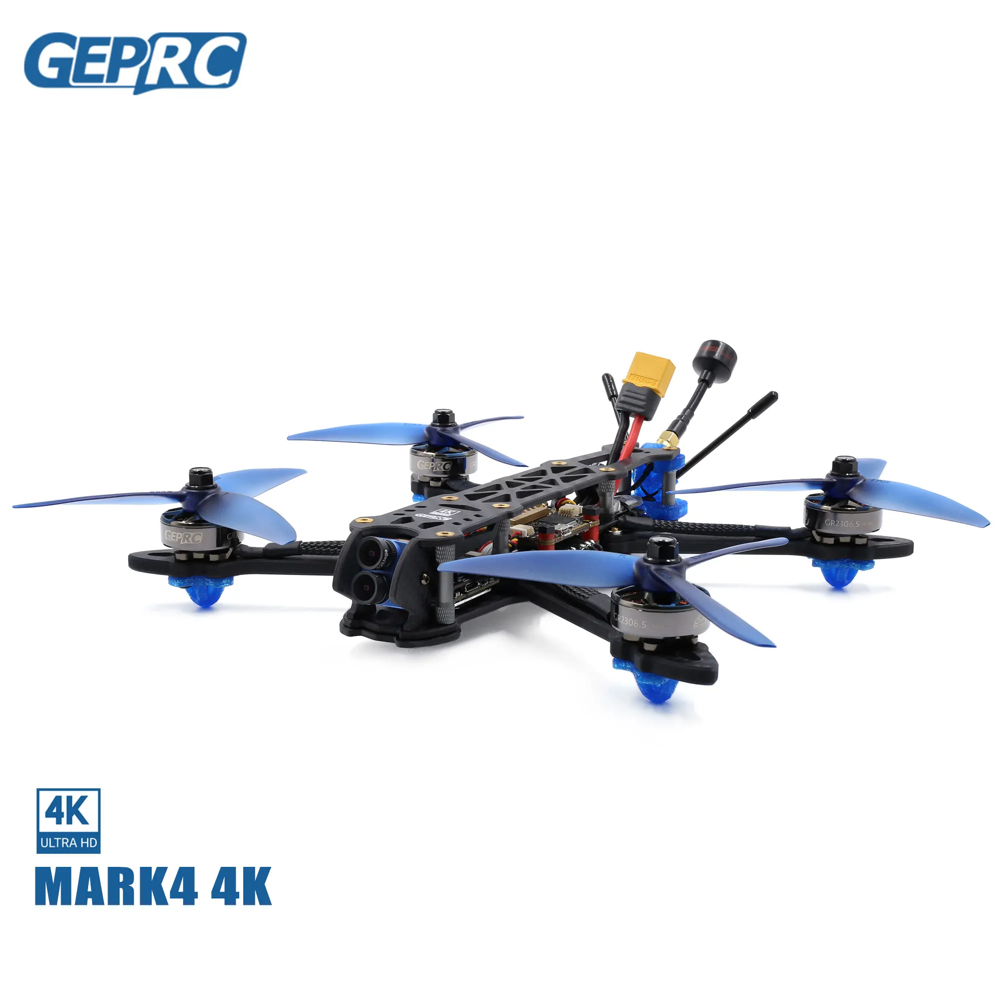 Квадрокоптер GEPRC MARK4 4K Tarsier V2 4-6S FPV BNF GR2306.5 224 мм рама для фристайла с SPAN-F722-VTX RC Drone |