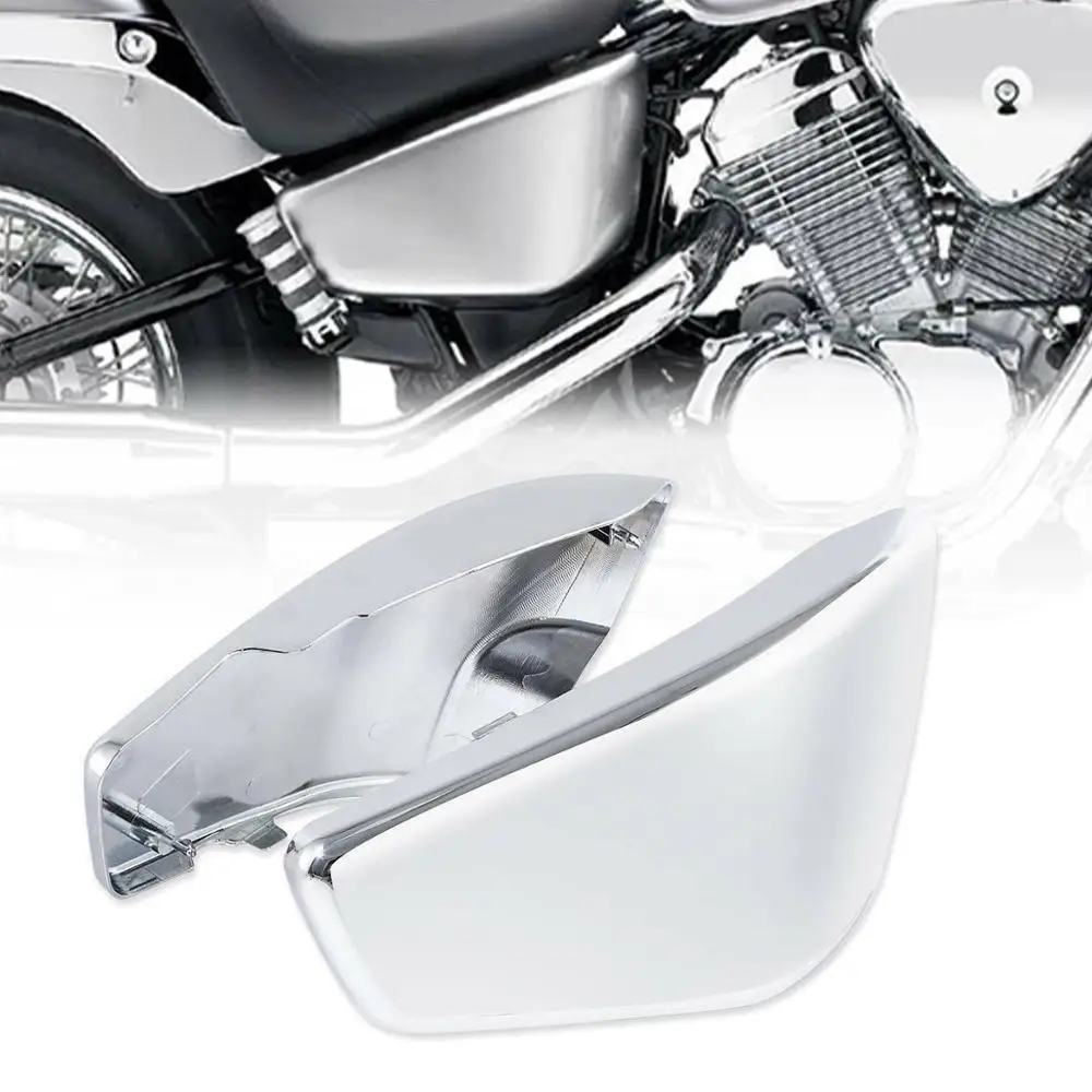 Мотоциклетные батареи Боковые Крышки для Honda Shadow VLX 600 VT600C VT600CD VT 600C 600CD Deluxe 1999-2007 00 01 02 03 04 05 06 велосипед
