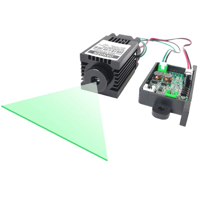 Focusable 515nm Green Laser Line Generator, Green Laser Diode