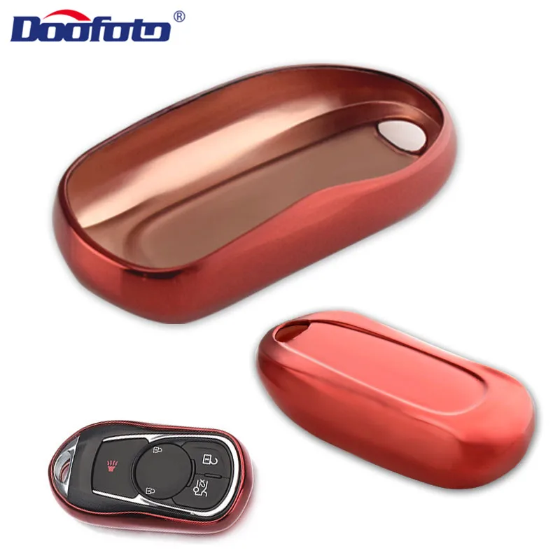 Doofoto чехол для ключей автомобиля Opel Buick Astra Insignia Astra Corsa Zafira Mokka Vivaro Meriva аксессуары защитный чехол для смарт-ключей