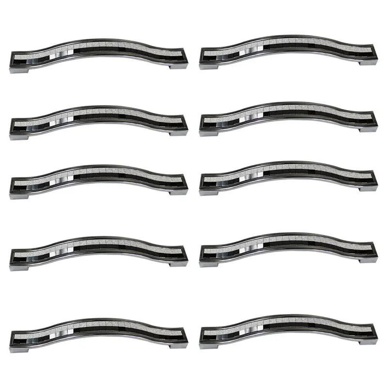 

Crystal Drawer Knobs Europe Style Zine-Alloy Furniture Door Pull Handle for Dresser Cabinet Cupboard Kitchen Knobs Set of 10 (12