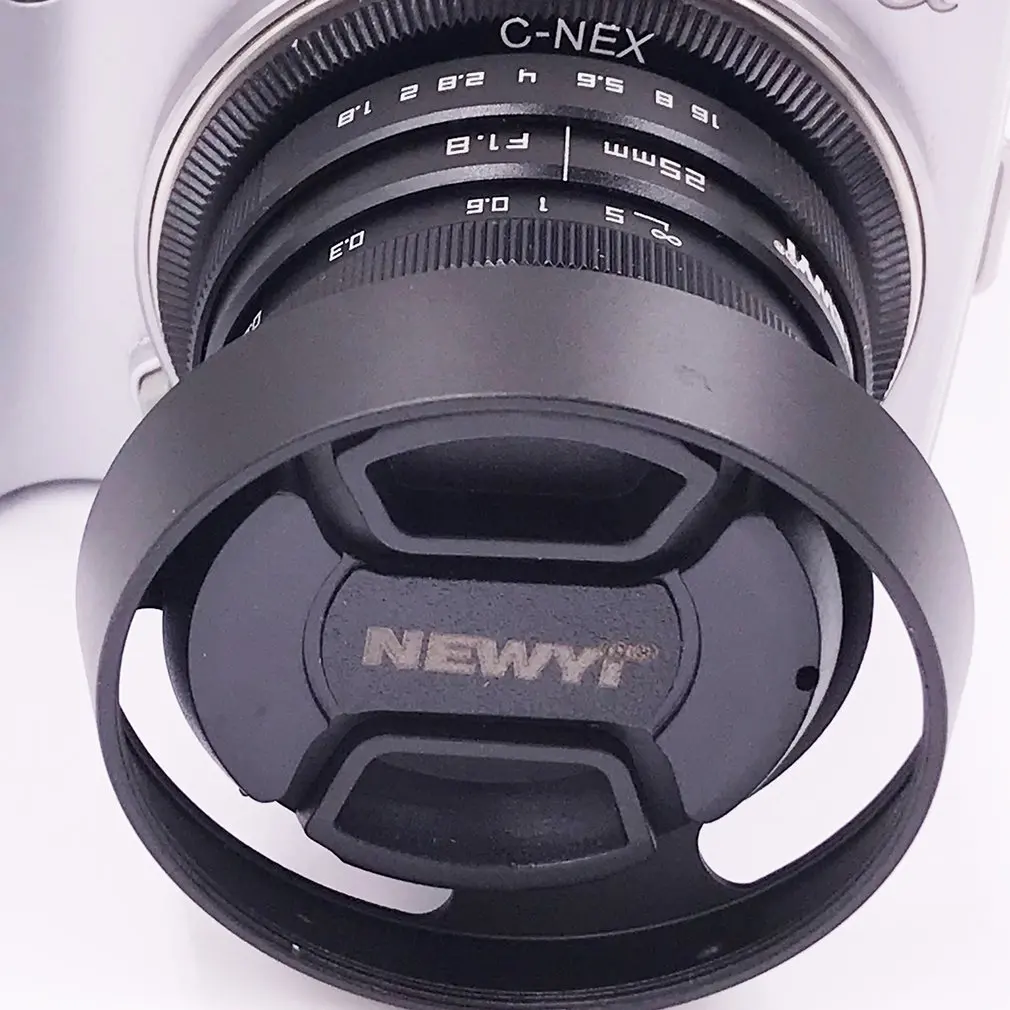 Мини 25 B+ NEX ручная фокусировка CCTV кинообъектив для Canon для Nikon для sony E крепление для беззеркальной камеры Fuji