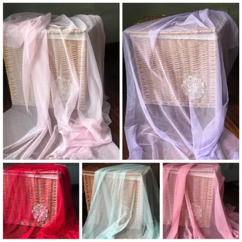 

2Meters/Lot Soft Mesh Lace fabric for Wedding Dress Diy Evening Dress Lace Trim Sewing On Clothing Accessories