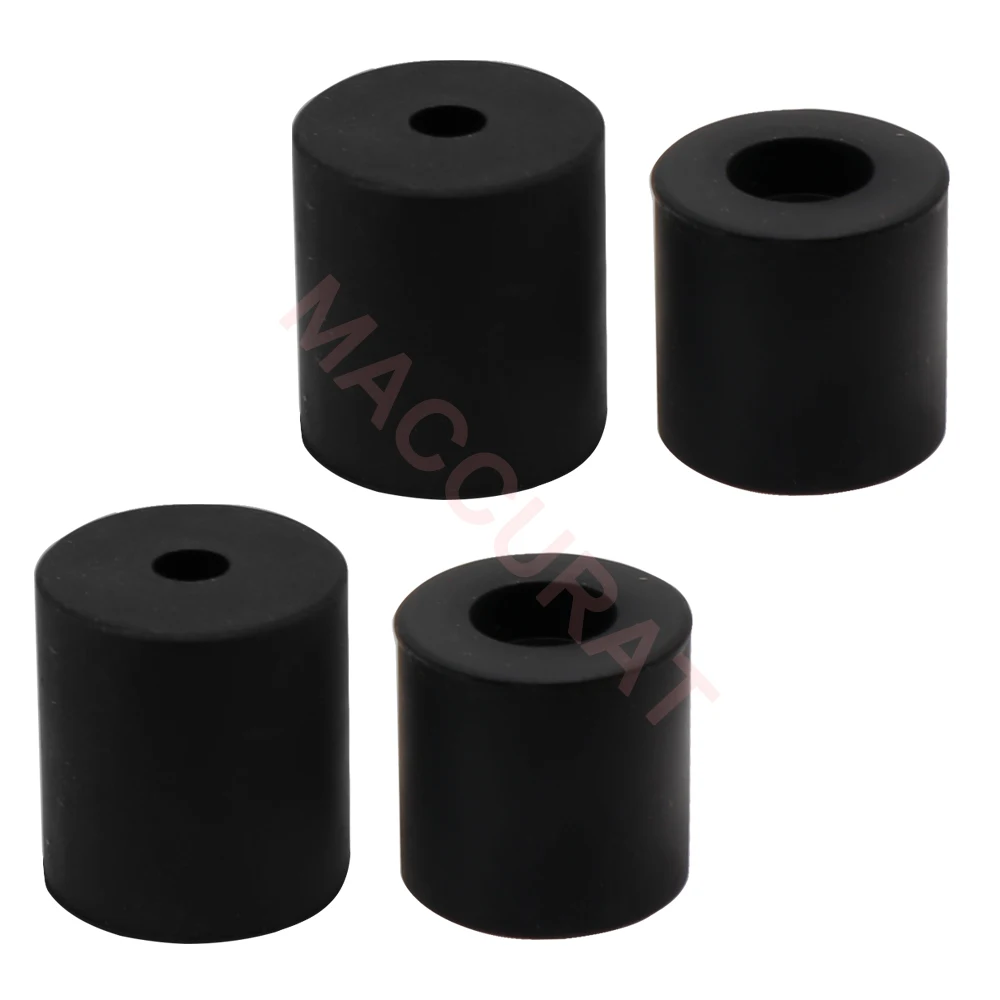 4/5PCS 3d printer High Temperature Blcak Silicone Solid Spacer Hot Bed Leveling Column  short For CR-10/ CR10S Ender-3 Pro MK3