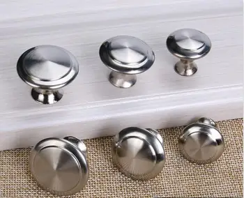 Furniture door handle door handle kitchen cabinet drawer handle door handle cabinet handle mushroom round stainless stee