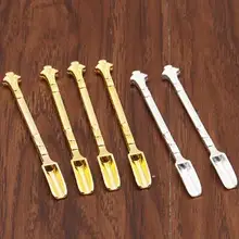 Новейшая металлическая мини-Лопатка ложка легко переносится мини-порошок Совок кальян трубка для курения кальяна аксессуары для табака многократное использование