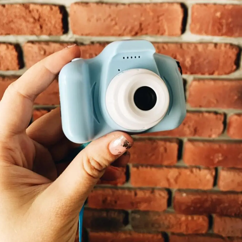 Children Kids Camera Educational Toys for Baby Gift Mini Digital Camera 1080P Projection Video with 2 Inch Display Screen