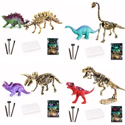 Kit educativo de excavación de dinosaurios para niños, juguetes de excavación para niños de 3, 4, 5, 6, 7, 8, 9 12 años