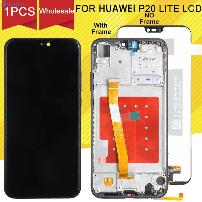 Замена Dinamico Nova 3e Lcd для Huawei P20 Lite LCD ANE LX1 LX3 дисплей с сенсорным экраном дигитайзер