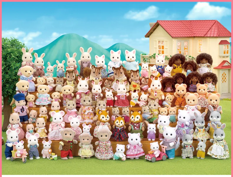 Sylvanian Families игрушка Sylvanian Families овечка семья девичий игровой дом кукла 5127