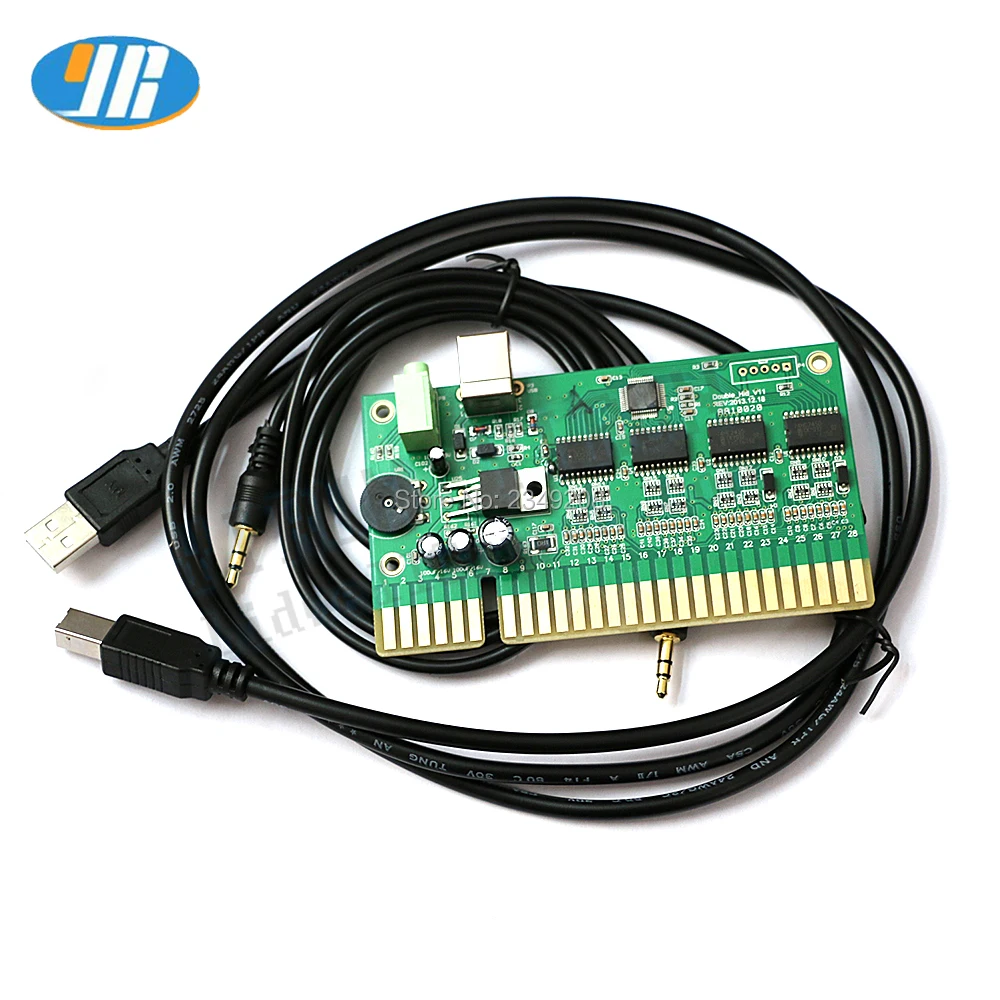 1 шт. ПК к Jamma USB конвертер доска с usb-кабелем 28PIN Jamma интерфейс для игровой автомат для аркад ПК PCB