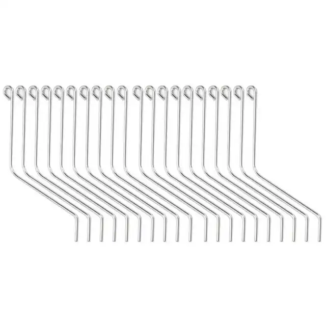 20 db Rozsdamentes Acél Méhkapárrugó -Csatlakozók Kanyarhuzat Tartó A Méhkapár Rögzítéséhez Rögzítő Bilincs Méhészeti Apikultúra Szerszám