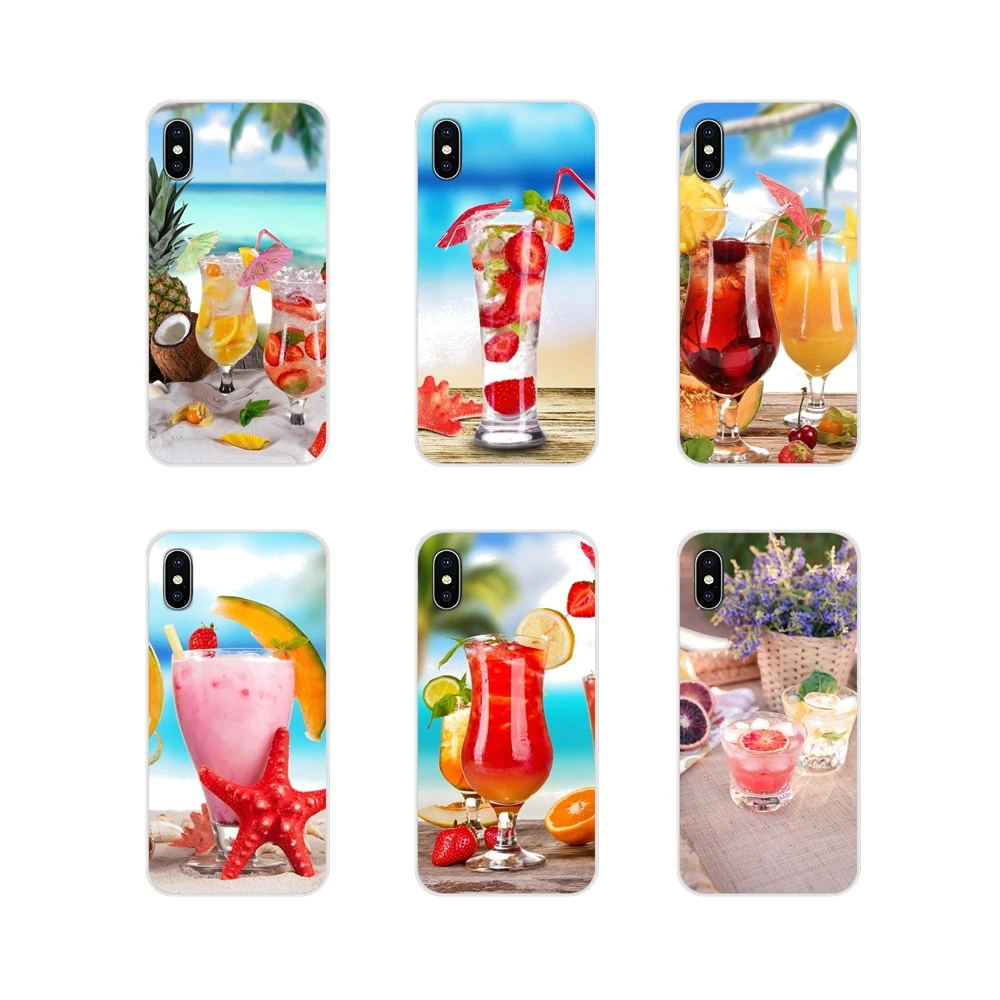 Аксессуары чехлы для телефонов Samsung Galaxy S2 S3 S4 S5 Mini S6 S7 Edge S8 S9 S10E Lite Plus Летние фрукты