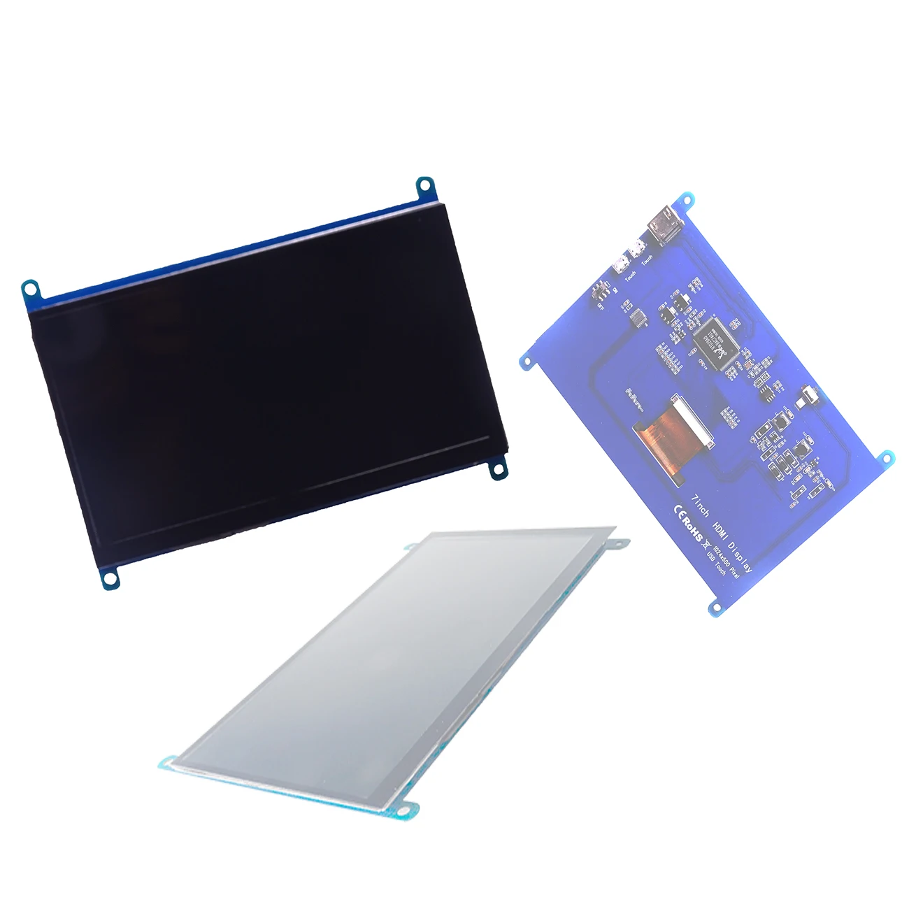 Für Raspberry Pi 7 Zoll 1024*600 Touch Screen 7 Zoll Kapazitiven LCD HDMI Interface Unterstützung Verschiedene Systeme