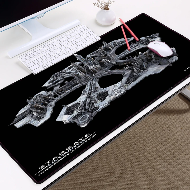 Congsipad Sci-fi коврик для мыши с космическим кораблем линкор креативный стиль Звездные войны коврик для мыши с принтом Настольный коврик 40x80x3 мм 11 узор