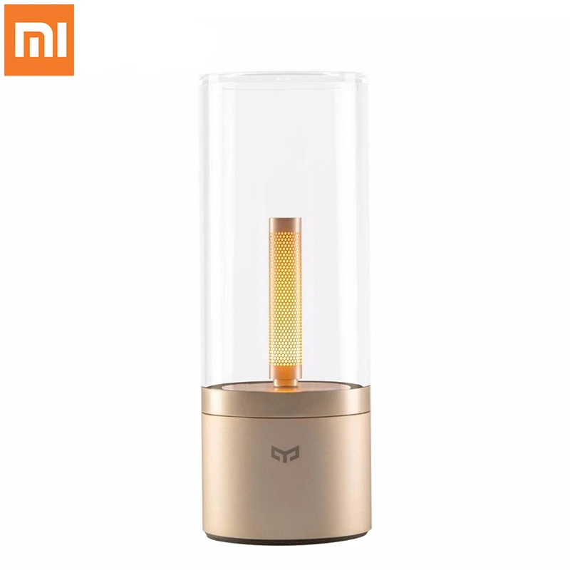 xiaomi Yeelight Candela Led Night ight, умный свет свечи настроения, для xiaomi Mi приложение для дома - Цвет: Золотой