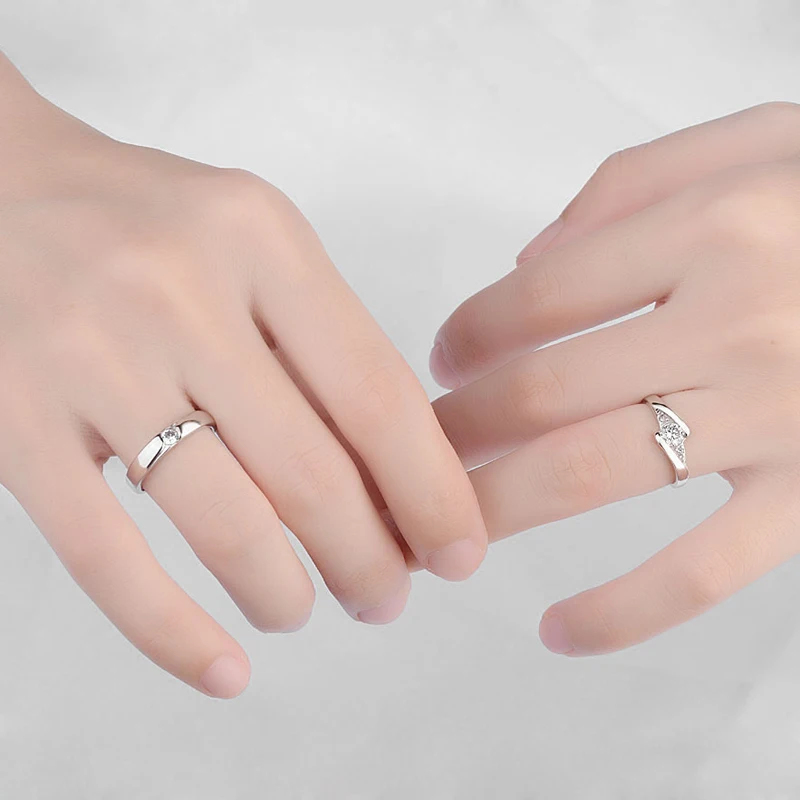 Кольцо из серебра 925 пробы с фианитами AAA|set rings|925 sterling silver ringsterling rings |