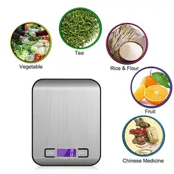 Противоскользящие электронные кухонные весы медицина бытовые инструменты для выпечки