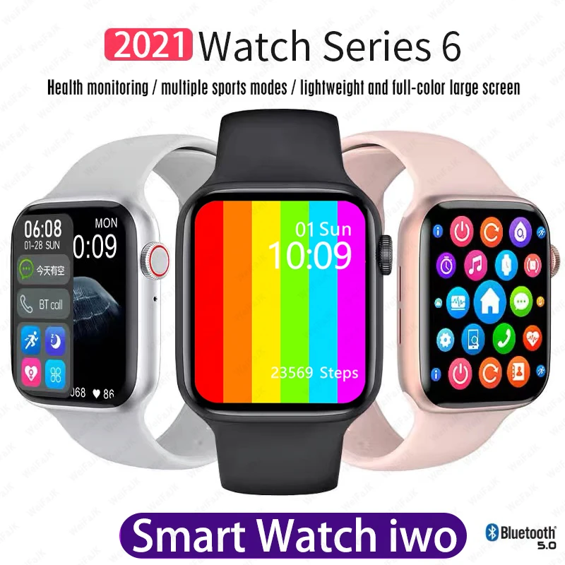 2021 Original IWO Series W26 SE Smart Watch 6 Men Women Smartwatch Sports  Fitness Bracelet For Xiaomi iPhone Apple Band Watches|Smart Watches| -  AliExpress