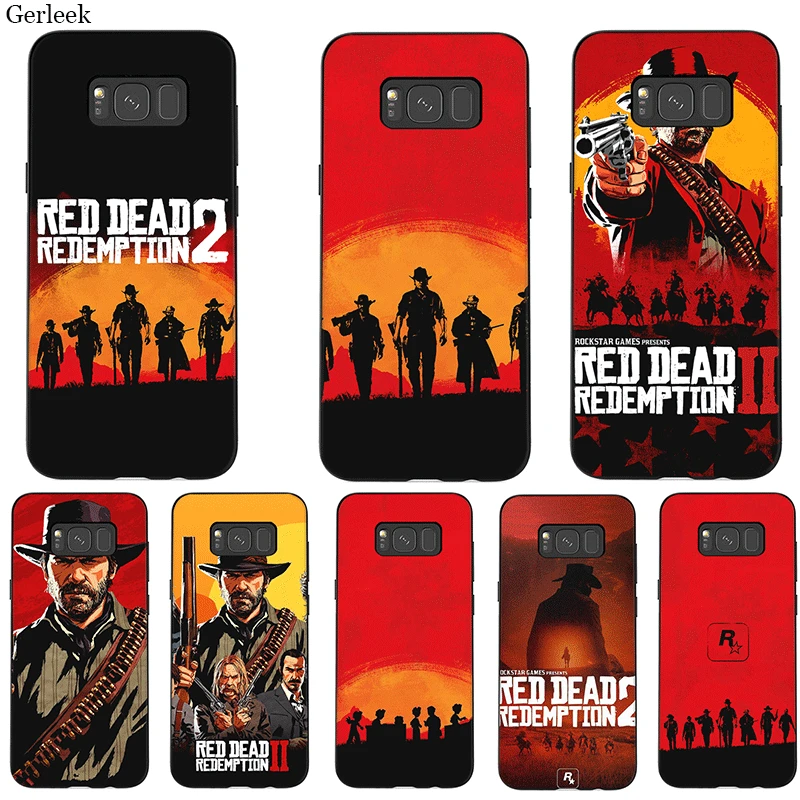 Крутая игра Red Dead Redemption 2 ТПУ чехол для samsung J4 J6 J7 Duo A2 Core J8 A3 A5 A6 A7 A8 A9 плюс Prime