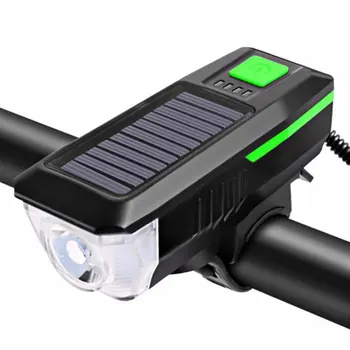 

Solar Bicycle Light Headlight Charging Night Riding Mountain Bike Flashlight Bicycle Accessories Cycling Equipment