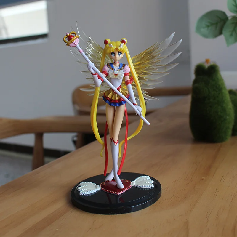 Details about   Anime Sailor Moon Action Figure Model PVC Transform Scenes Statue Toy Boxed Gift 