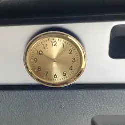 Horloge utile pour véhicule, Installation facile, horloge lumineuse électronique Durable, horloge auto adhésive pour voiture, horloge Automobile 
