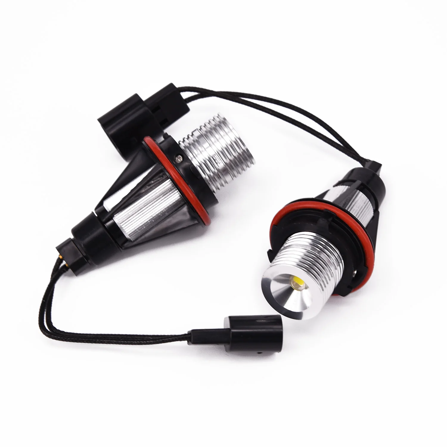 

NEW 10W LED Angel Eyes Light Lamp Bulbs White For BMW E39 E60 E63 E64 E53