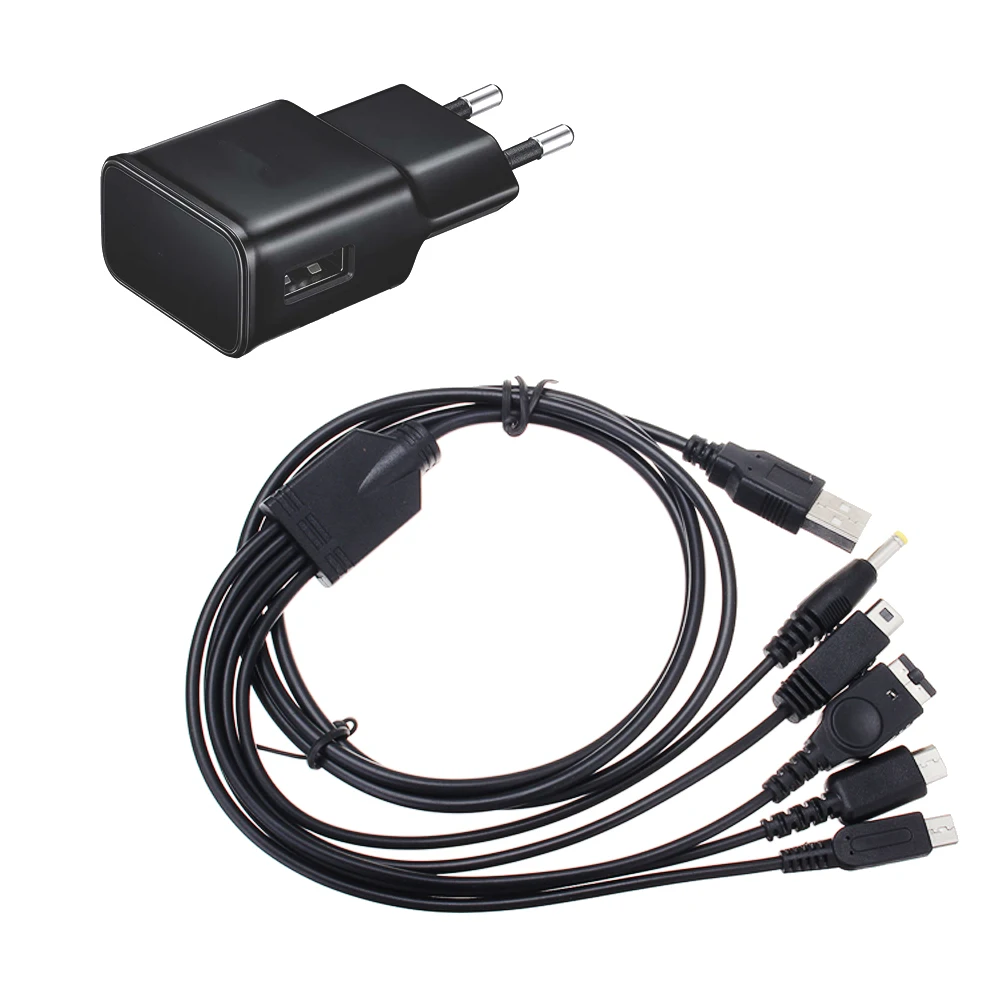 USB кабель для зарядки NDS Lite / Wii U New 3DS XL LL /2DS GBA SP PSP 1000 2000 3000|Кабели| |