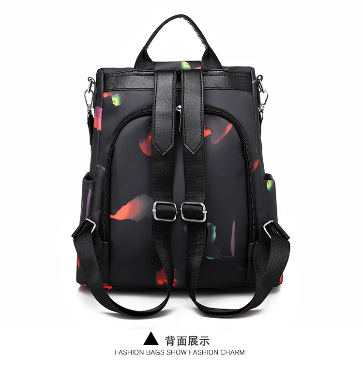 Customizable Multi-functional Triple Use Backpack Outdoor Casual Large Capacity Bag Oxford Cloth Anti-Theft Waterproof School Ba