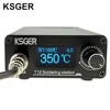 KSGER STM32 V3.1S T12 Soldering Station OLED DIY Aluminum Alloy FX9501 Handle Electric Tools Holder Auto-sleep T12 Iron Tips 2