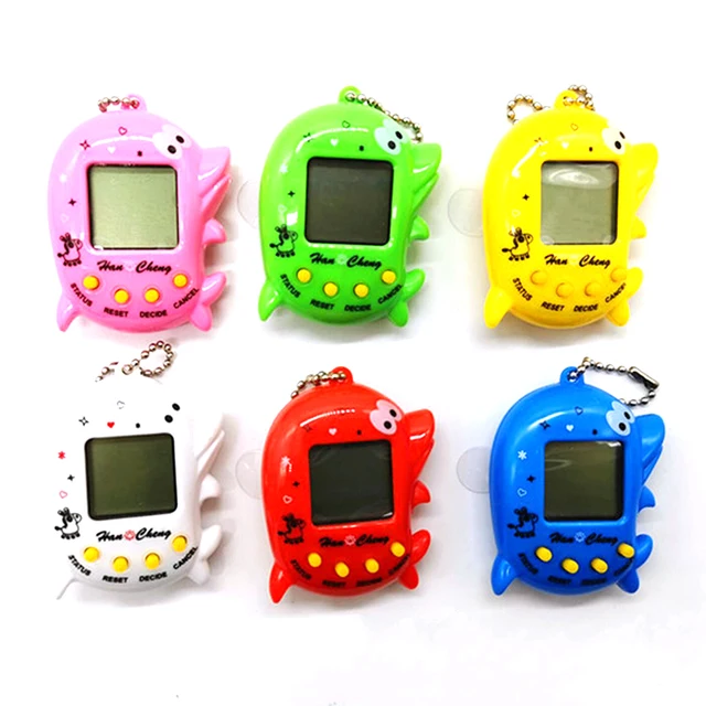 Hot ! Random Tamagotchi Electronic Pets Toys 90S Nostalgic 49 Pets in One Virtual Cyber Pet Toy Dolphin Shaped 6 Style Tamagochi 2