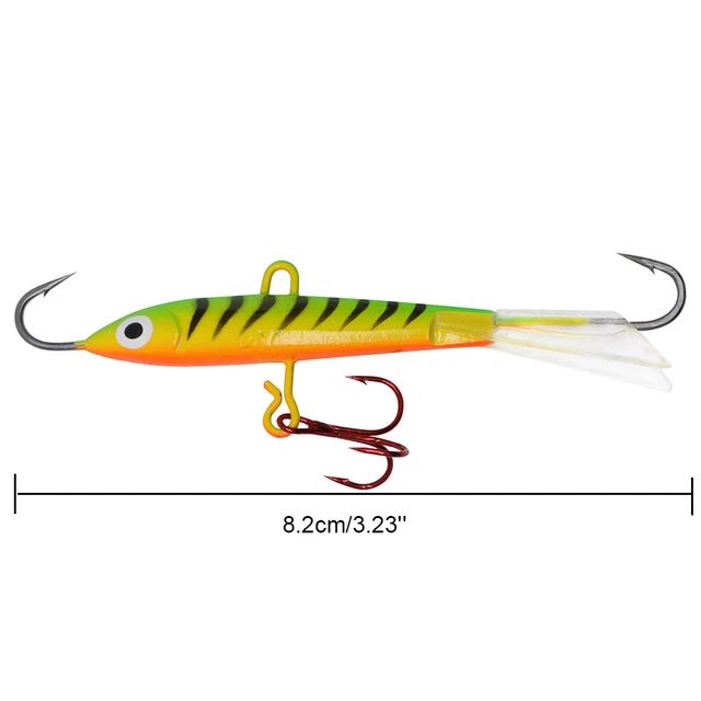 17.8g Ice Fishing Lure Balancer Jig Saltwater Hard Bait for Pesca Bass Pike  Trout Walleye Trolling Jigging Winter - AliExpress