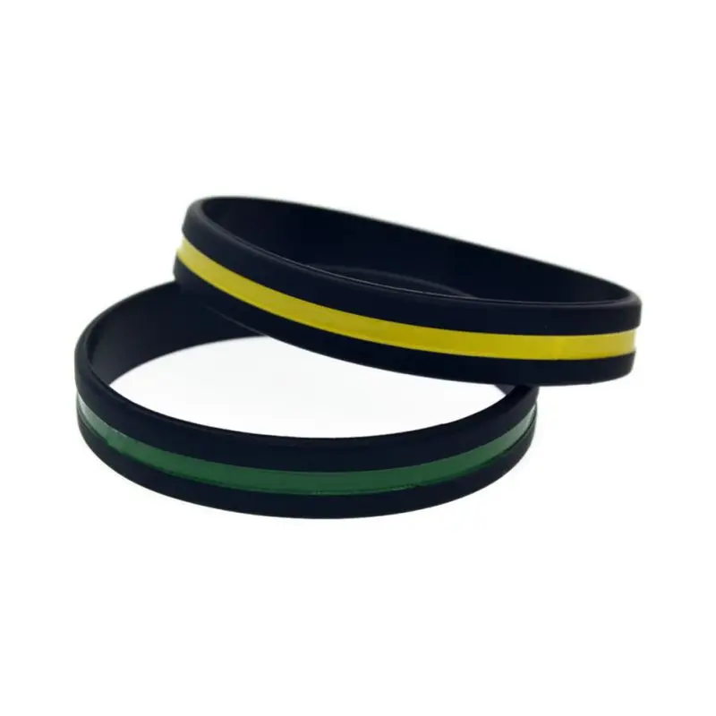 1 шт. силиконовый браслет для взрослых полицейских патрулей синие браслеты с