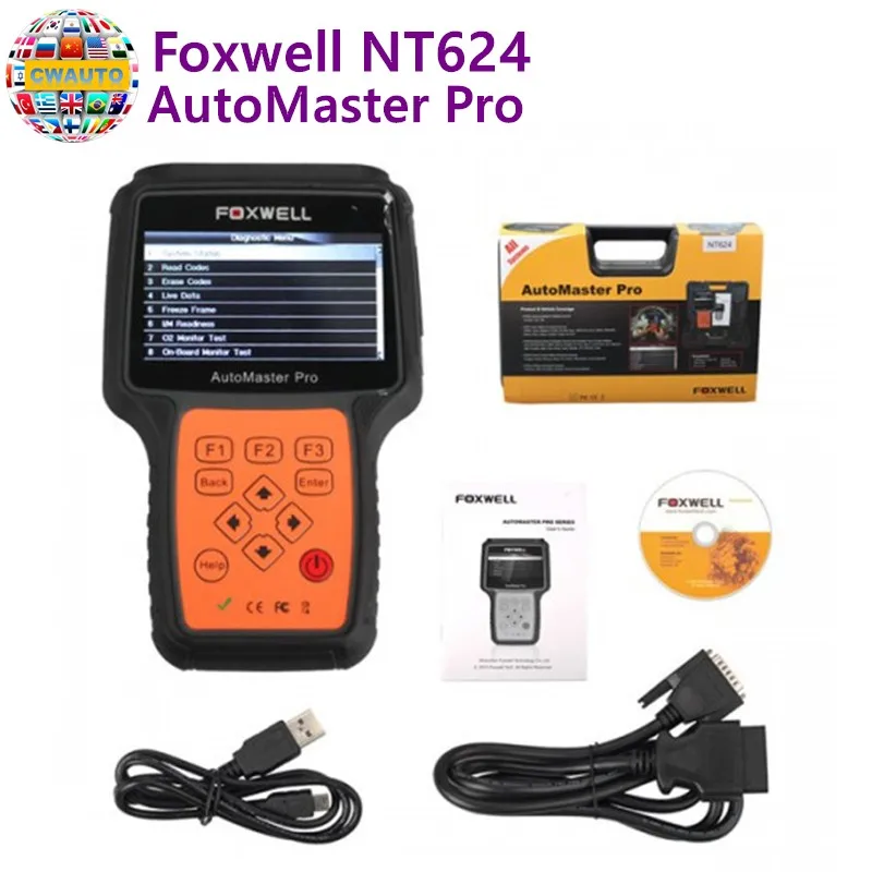 Foxwell NT624 Nt611 Automaster Pro Alle Macht Alle Systeme Scanner Foxwell NT624 Nt611 Automaster Pro Alle Macht Alle Systeme Scanner