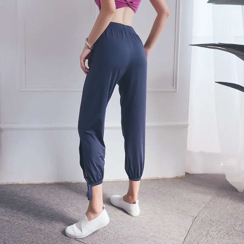 Dark Blue Gymkm, спортивные Леггинсы для женщин, для тренировок, фитнеса, йоги, штаны с высокой талией, дышащие, пуш-ап, для хип-хопа, спортивные штаны, Стрейчевые штаны - Цвет: Dark Blue
