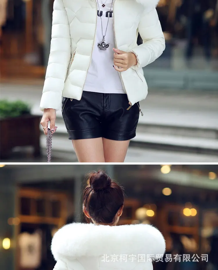 Маленькая куртка с хлопковой подкладкой, женский короткий тонкий пуховик, одежда с хлопковой подкладкой, стиль, корейский стиль, модный, для похудения, WOM