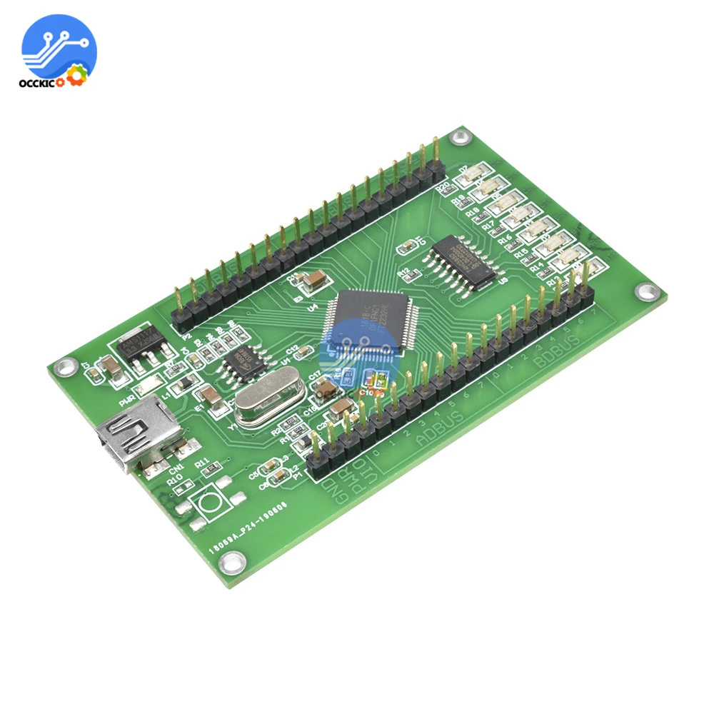 Placa de desarrollo FT2232HL, módulo de placa de desarrollo, FT2232H MINI FT4232H UM232H, puerto de serie Dual SPI