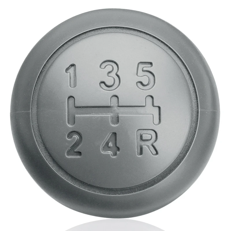 Авто 5 Скорость Шестерни рукоятка рычага переключения передач для Fiat 500 500C панда 2003-2012 серый