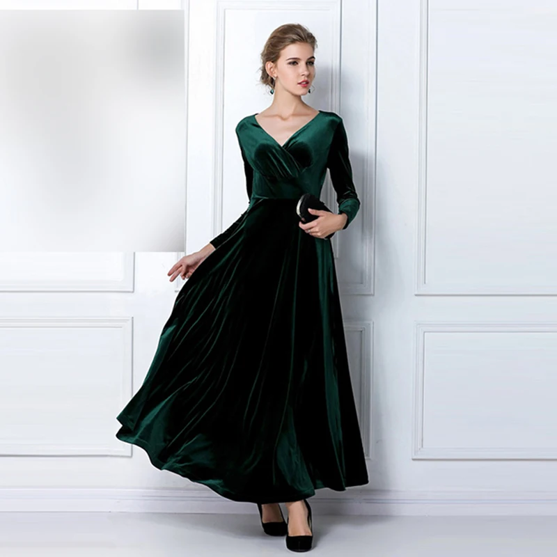 

New 2020 cashmere women's party dress plus large size 8xl 9xl Christmas dress women's dress