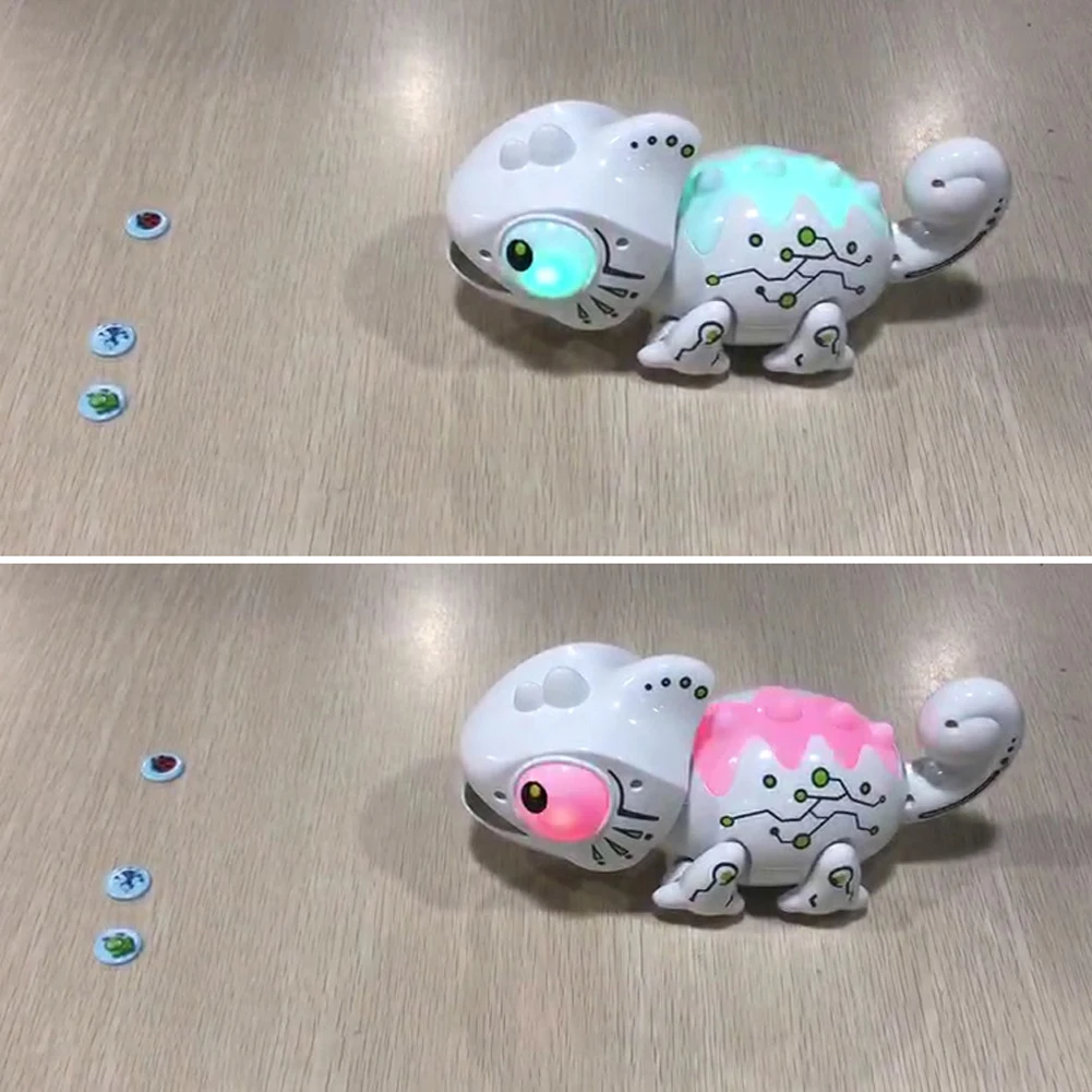 RC Хамелеон ящерица игрушка для питомцев 2,4 г интеллектуальная игрушка робот для детей подарок на день рождения Забавные игрушки дистанционное управление рептилий животные