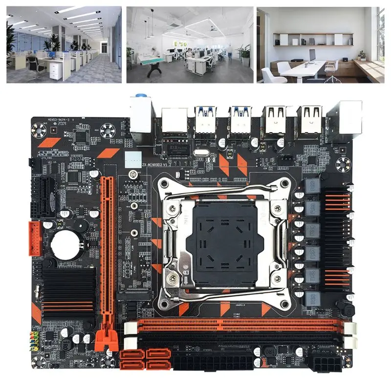 X99 DDR3 MINI LGA2011-3 Computer Motherboard Dual