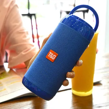 

TG113C Column Portable Bluetooth Mini Speaker with FM Radio Waterproof Subwoofer Wireless Loundpeakers &Phone Holder 9 Colors