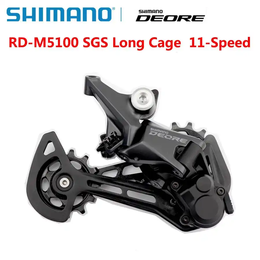 新到着シマノdeore Rd M5100 Rd M5100 Sgsロングケージリアディレイラーシャドウrd 11スピードバイク自転車リアディレイラー 自転車変速装置 Aliexpress