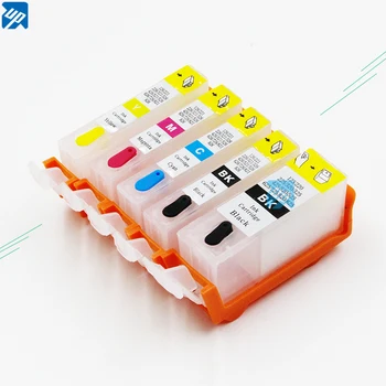 

5sets PGI520 CLI521 refillable Ink cartridge for canon iP4600 MP630 MP620 MP540 MX870 MP990 MP550 MP560 MP640 MX860 with chip