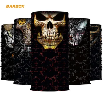 

Breathable Motorcycle Face Shield Running Cycling Scarf Facemask Skull UV Protection Anti-sweat Headband Free Size Adult