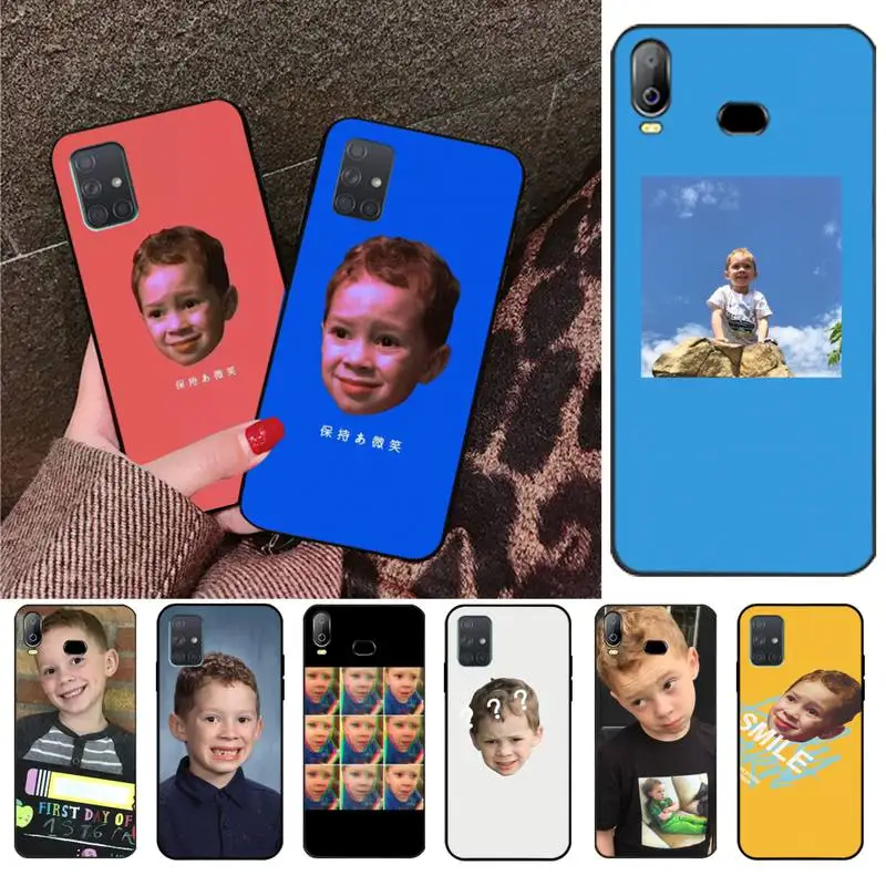 Cmirk boy Gavin черный ТПУ мягкий резиновый чехол для телефона Samsung Galaxy A01 A11 A31 A81 A10 A20 A30 A40